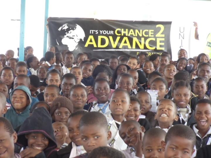 Pupils attending the Boys 2 Men workshop